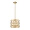 Z-Lite Dealey 3 Light Chandelier, Heirloom Brass & Clear 6010-12HB - alternate 5